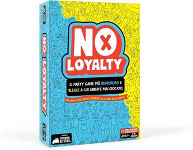 Giocattolo Asmodee – No Loyalty, Gioco da Tavolo, Party Game, 7+ Anni, 4+ Giocatori, 15 min, Edizione in Italiano Asmodee