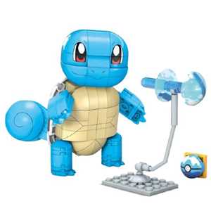 Giocattolo Mega Construx Pokémon Squirtle Set di costruzioni da costruire ed esporre, giocattolo per bambini MEGA