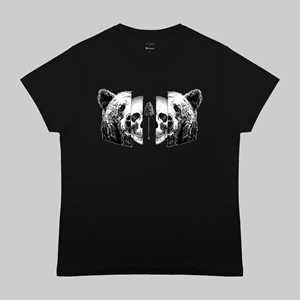 Idee regalo T-Shirt Otto d'Ambra x Feltrinelli - Orso / Into you - tg. L - nera otto d'ambra x Feltrinelli