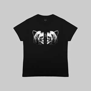 Idee regalo T-Shirt Otto d'Ambra x Feltrinelli - Orso / Into you - tg. S - nera otto d'ambra x Feltrinelli