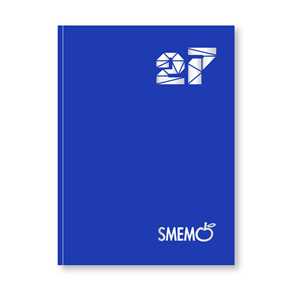 Cartoleria Diario 2026/2027 Smemoranda 16 mesi Smemo Classic, 13x17 blu Smemoranda