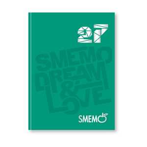 Cartoleria Diario 2026/2027 Smemoranda 16 mesi Smemo Classic, 13x17 verde Smemoranda
