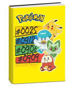 Cartoleria Diario 2027 Pokémon 10 mesi. Giallo Pokémon