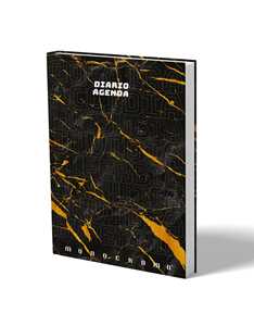 Cartoleria Diario Monocromo Sins Data Libera. Nero Monocromo