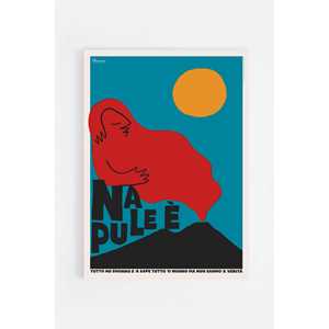Idee regalo Poster. Napule è, Pino Daniele  - 50 x 70 cm Ciao. Discoteca Italiana