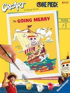 Giocattolo Ravensburger CreArt Adulti Serie Trend D licensed - La Going Merry di One Piece Ravensburger