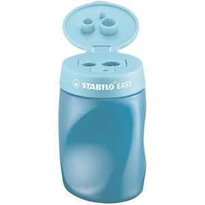 Cartoleria Temperamatite Ergonomico - STABILO EASYtemperino per Destrimani - Azzurro Stabilo