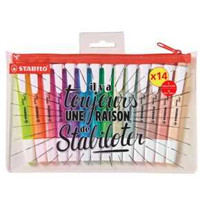 Cartoleria Evidenziatore Swing Cool Astuccio 14 Colori (Edizione Limitata) Stabilo