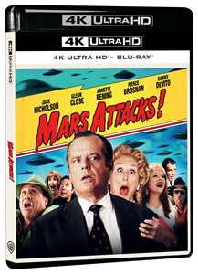 Film Mars Attacks! (4K Ultra Hd + Blu-ray) Tim Burton