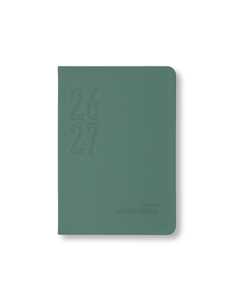 Cartoleria Diario accademico 2026-2027 Conscious A6 Giornaliero Verde Caimi