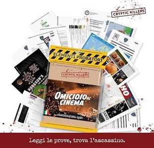 Giocattolo Omicidio al Cinema. Gioco investigativo Asmodee
