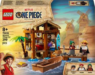 Giocattolo LEGO One Piece (75636). La capanna del Villaggio Foosha LEGO