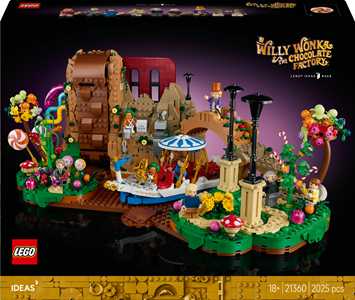 Giocattolo LEGO Ideas (21360). Willy Wonka e la fabbrica di cioccolato. Esclusiva LEGO