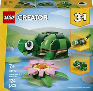 Giocattolo LEGO Creator (31377). Tartaruga con fiore di ninfea LEGO