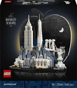 Giocattolo LEGO Architecture (21066). New York. La grande mela LEGO