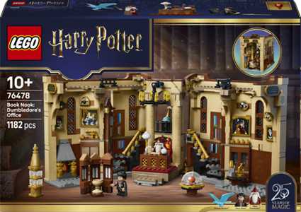 Giocattolo LEGO Harry Potter (76478). Book Nook: Ufficio di Silente. Esclusiva LEGO
