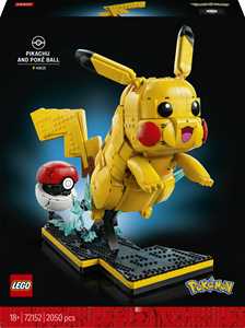 Giocattolo LEGO Pokemon (72152). Pikachu e Poké Ball LEGO