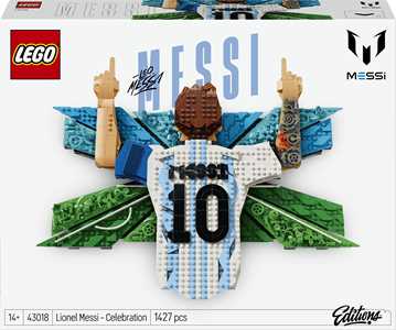 Giocattolo LEGO Editions (43018). Lionel Messi. Celebrazione LEGO