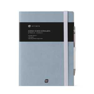 Cartoleria Diario 2026-2027 16 Mesi Write Giornaliera 15X21 Con Elastico Celeste InTempo