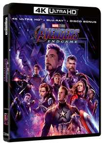 Film Avengers: Endgame. I Magnifici Marvel (Blu-ray + Blu-ray Ultra HD 4K) Joe Russo Anthony Russo