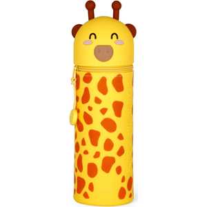Cartoleria Astuccio In Silicone 2-In-1 - Kawaii - Giraffa Legami
