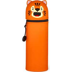 Cartoleria Astuccio In Silicone 2-In-1 - Kawaii - Tigre Legami