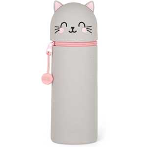 Cartoleria Astuccio In Silicone 2-In-1 - Kawaii - Gattino Legami
