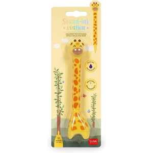Cartoleria Penna a Sfera Giraffe con Base - Stand-Ink Ovation - Inchiostro Blu Legami