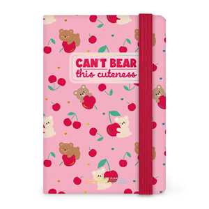 Cartoleria Agenda 16 mesi 2027 settimanale fotografica Legami Small con notebook Teddy Bear Cherry Pink Legami
