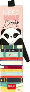 Idee regalo Segnalibro Legami con elastico Panda - Need more Books Legami