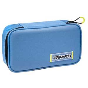 Cartoleria Astuccio rettangolare Quick Case Seven Freethink Unisex, azzurro Seven