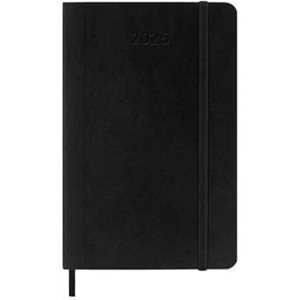 Cartoleria Agenda settimanale con spazio per note 12 mesi, 2025 Moleskine, Pocket, Copertina morbida, Nero - 9 x 14 cm Moleskine