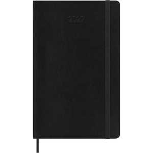 Cartoleria Agenda Moleskine 2027 12 mesi settimanale orizzontale large nera morbida Moleskine
