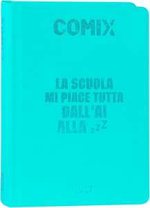 Cartoleria Agenda 2026-2027 Comix 16 mesi Standard Turchese Comix