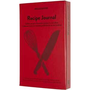 Cartoleria Quaderno Moleskine Passion Recipe Journal. Ricette Moleskine