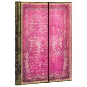 Cartoleria Taccuino Paperblanks copertina rigida Ultra a righe Emily Dickinson, Morii per la Bellezza - 18 x 23 cm Paperblanks