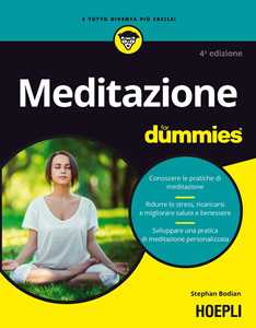 Libro Meditazione For Dummies Stephan Bodian