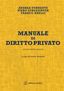 Libro Manuale di diritto privato Andrea Torrente Piero Schlesinger