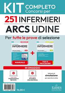 Libro Concorso 251 Infermieri ARCS Udine: kit completo 